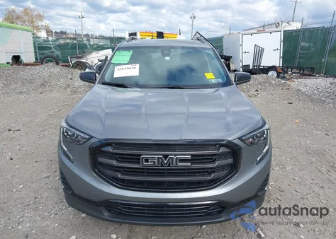 2021 GMC Terrain Awd Sle из США, поврежденный, VIN 3GKALTEVXML377529